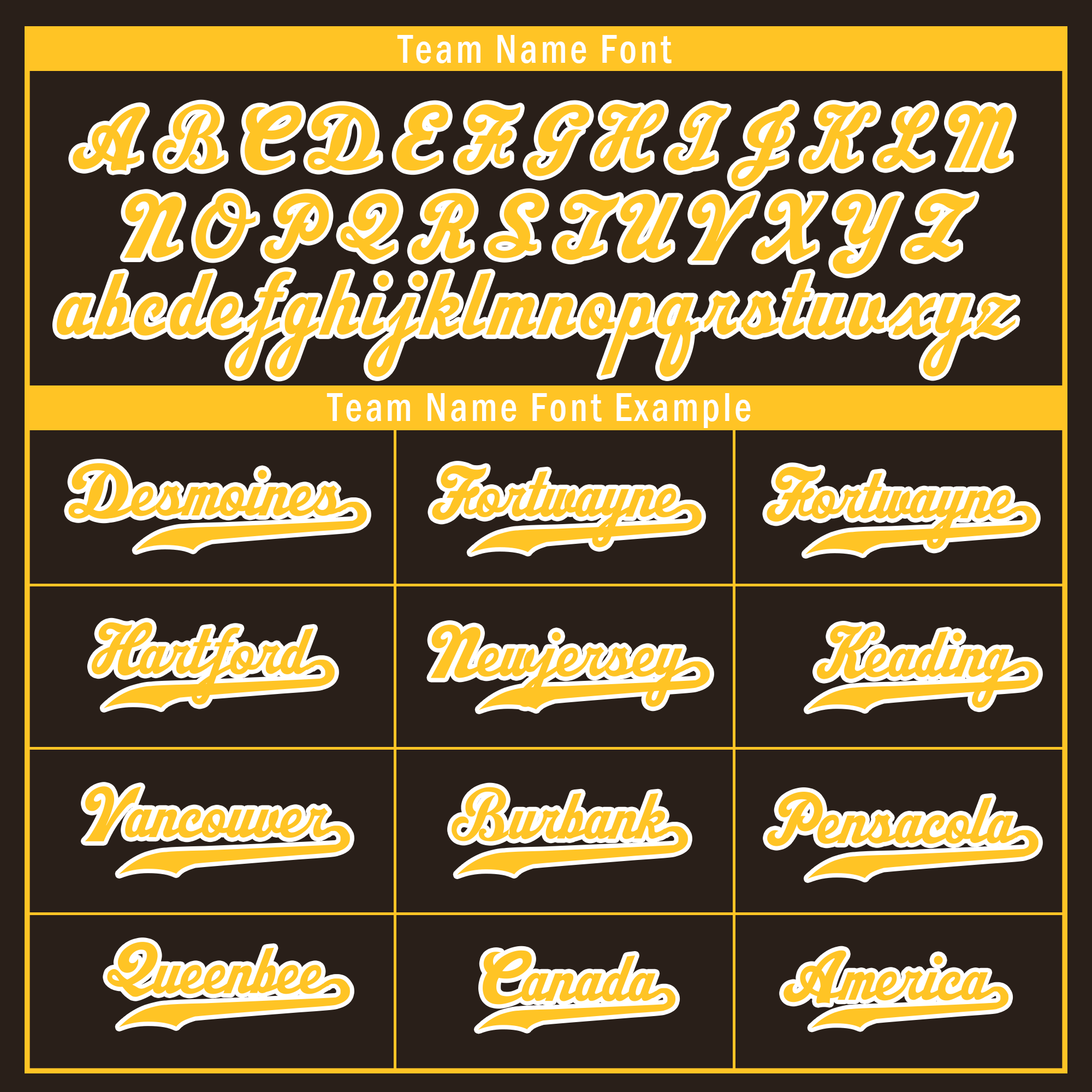 Custom Brown & Yellow Personalized Authentic Baseball Jersey BSBJ01 - Perfect for Team Uniforms, Fan Gear & Sports Events