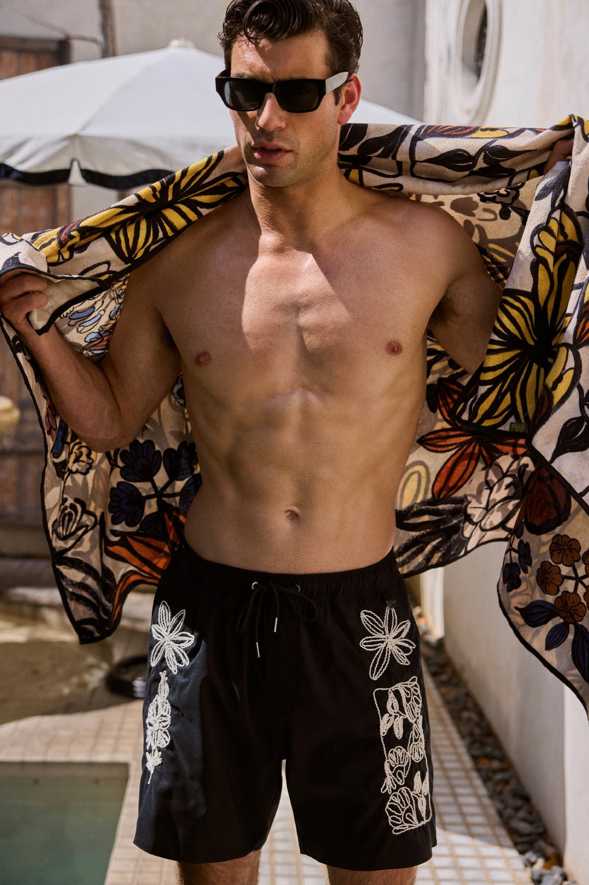 Joe Men's Quick-Dry Swim Trunks with Pockets - Comfortable Beach Shorts for Swimming, Surfing & Vacation - Perfect for Pool, Beach & Water Sports