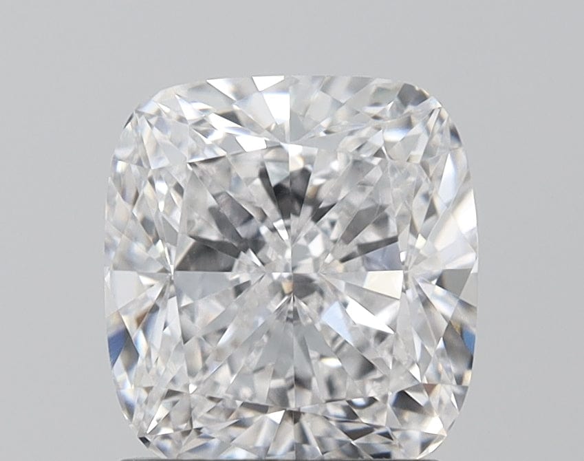 2 Carat D Color VVS2 Clarity Cushion Cut Lab Grown Diamond - Perfect for Engagement Rings & Anniversary Jewelry Gifts
