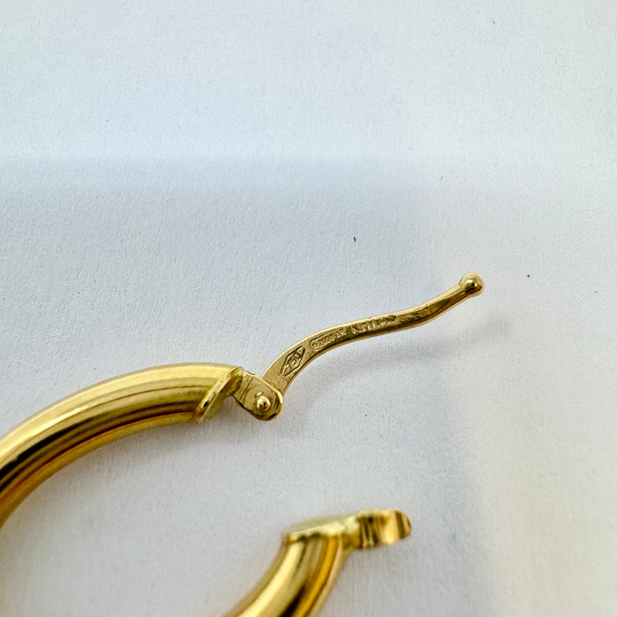 Faraone Menella Elegant Gold-Plated Hoop Earrings for Women - Perfect for Parties, Weddings & Everyday Wear