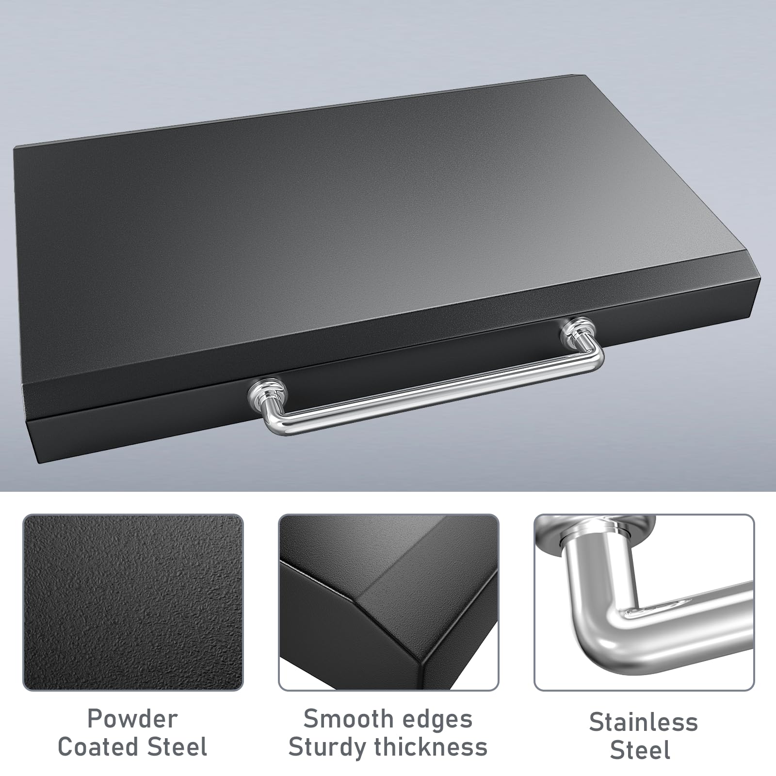 Blackstone Griddle Lid 36 Inch - Hard Cover Hood Replacement for Models 1554, 1836, 1825, 1866, 1984, 1560, 1863, 2177 | Durable Griddle Accessories & Replacement Parts | Perfect for Outdoor Cooking, Camping & Backyard BBQs