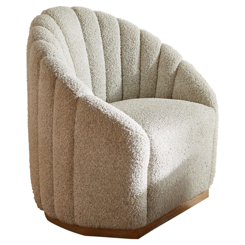 Cyan Design 11398 Daria Chair - White Upholstered Accent Chair for Living Room, Bedroom & Office | Modern Home Decor Furniture