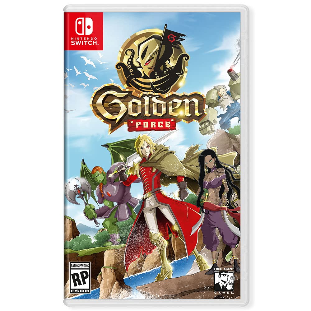 Golden Force - Action-Adventure Game for Nintendo Switch - Perfect for Solo & Multiplayer Gaming at Home or On-The-Go