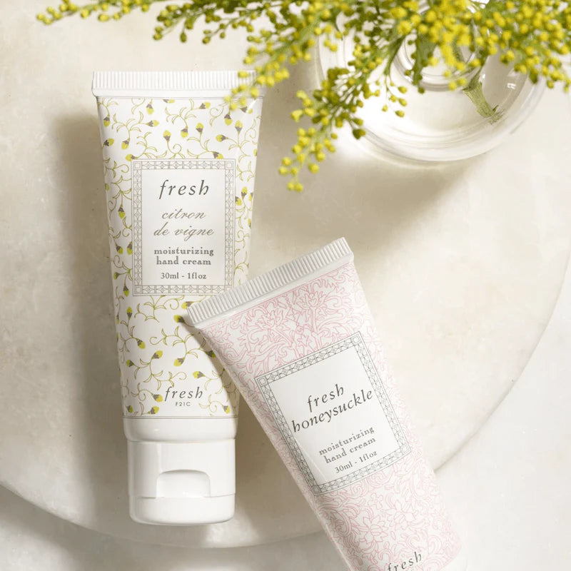 Fresh Citron de Vigne Moisturizing Hand Cream - Hydrating & Nourishing for Dry Skin - Perfect for Office, Travel & Daily Hand Care