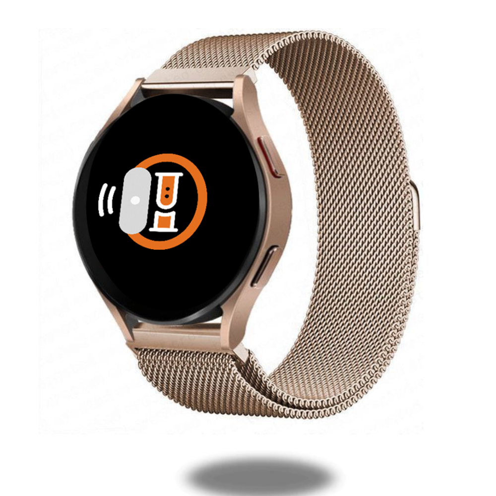 Premium Magnetic Milanese Loop Strap for Samsung Galaxy Watch - Adjustable, Comfortable & Secure Fit - Perfect for Workouts, Office & Everyday Wear