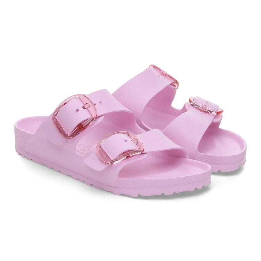 Birkenstock Arizona Big Buckle Sandals - Pink EVA Comfortable Slide Sandals for Women | Perfect for Beach, Pool, and Summer Casual Wear