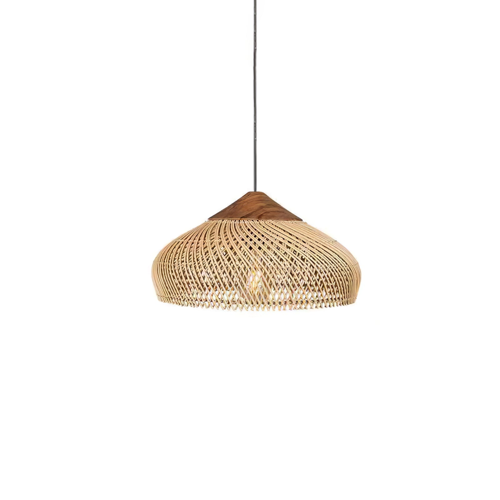 Natural wood & Natural rattan