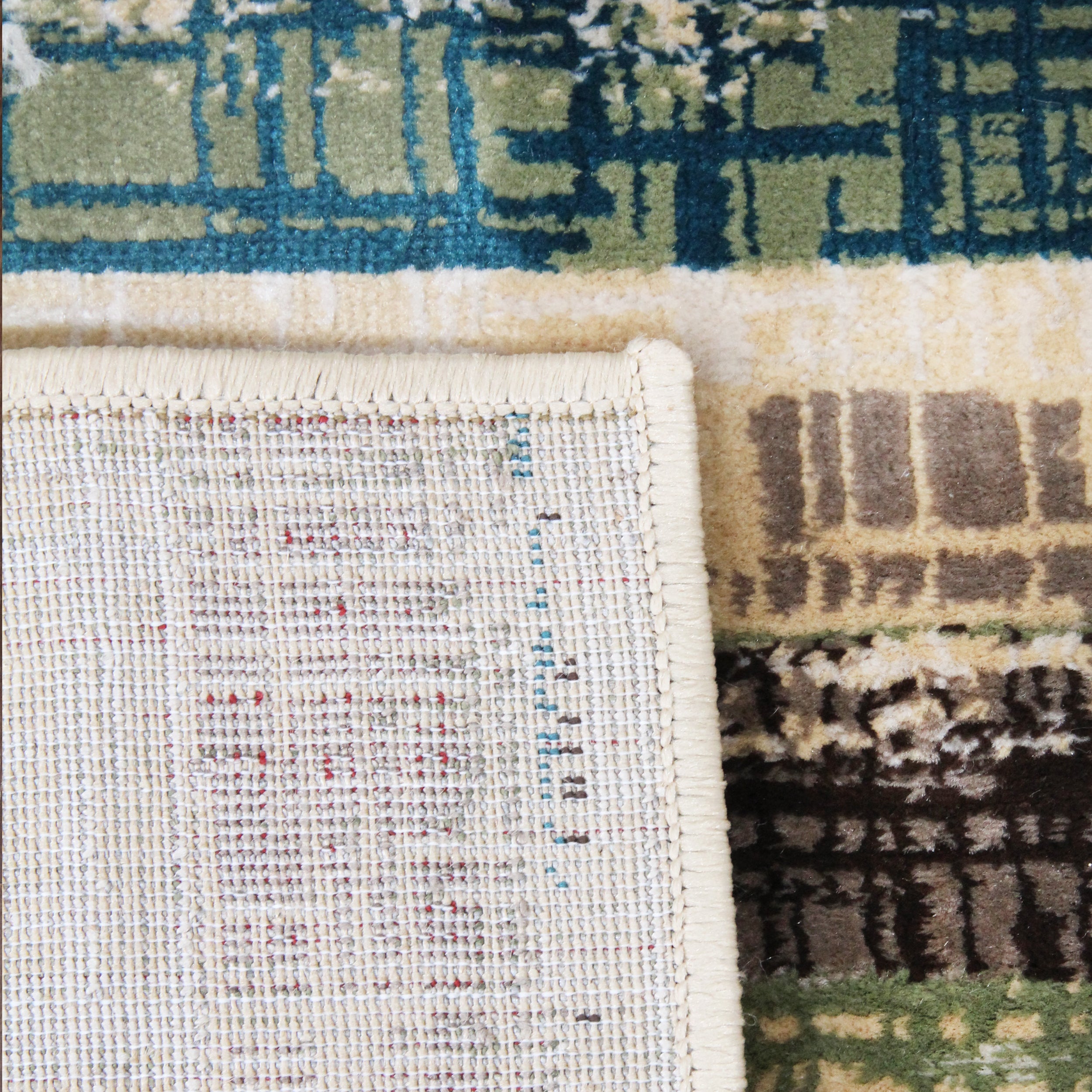 Kylemore Modern Abstract Area Rug for Living Room, Bedroom - Soft Non-Slip Indoor Carpet for Home Decor