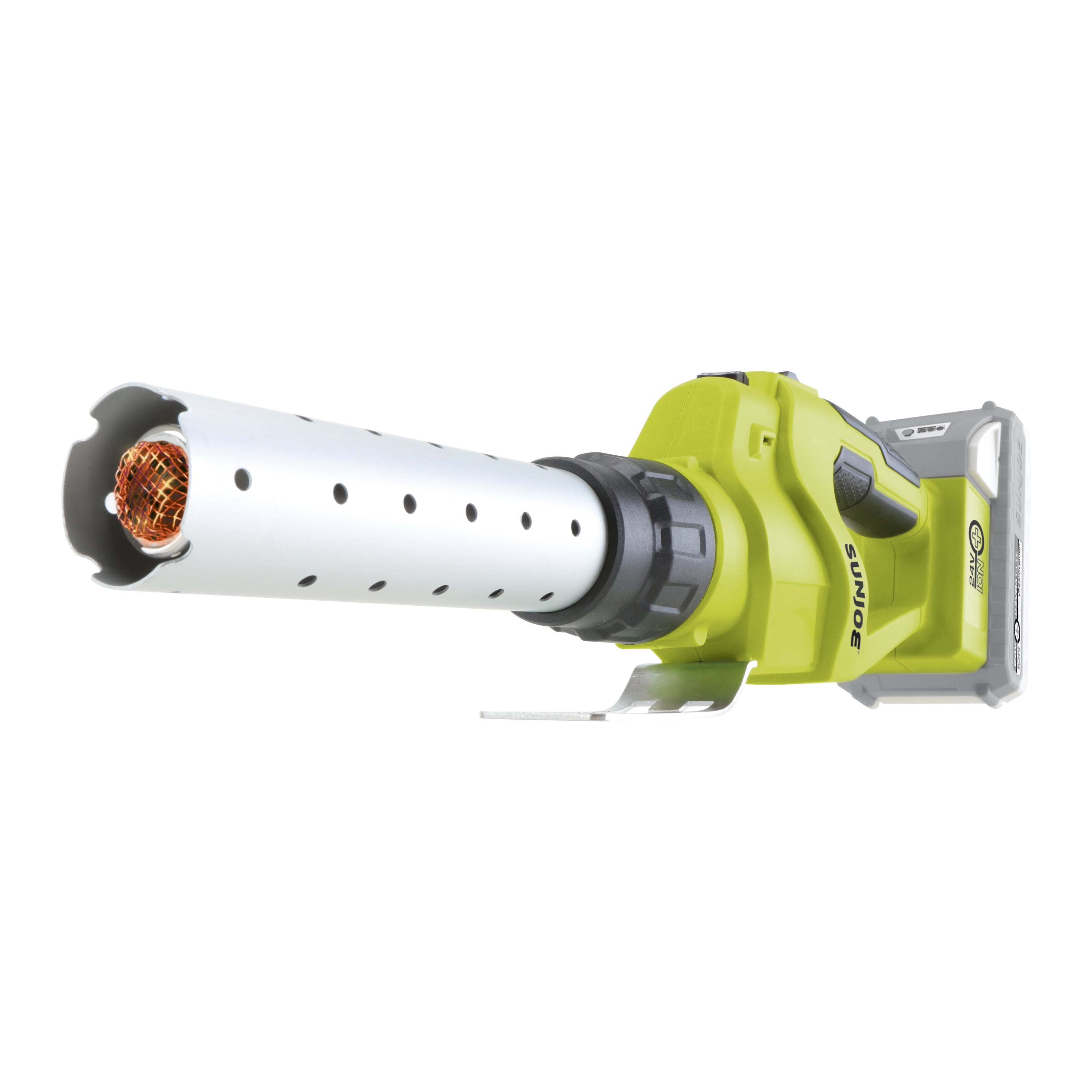 Sun Joe 24V Cordless Electric Fire Starter for BBQ Grills - 1380°F in 30 Seconds | IONMAX Battery-Powered Lighter with 2.0Ah Battery & Charger | Perfect for Outdoor Camping, Picnics & Backyard Barbecues
