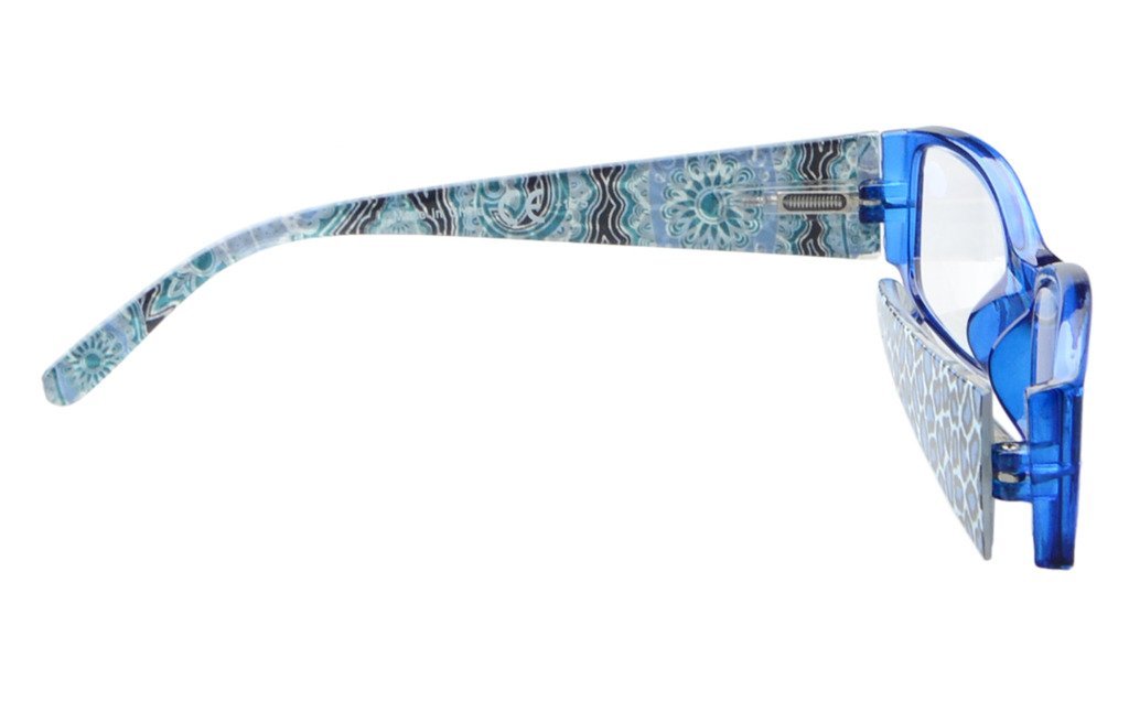 Eyekepper 5 Pairs Women's Reading Glasses with Sunglasses - Fashionable Readers for Women, Lightweight & Comfortable for Daily Use, Reading, Computer Work & Outdoor Activities