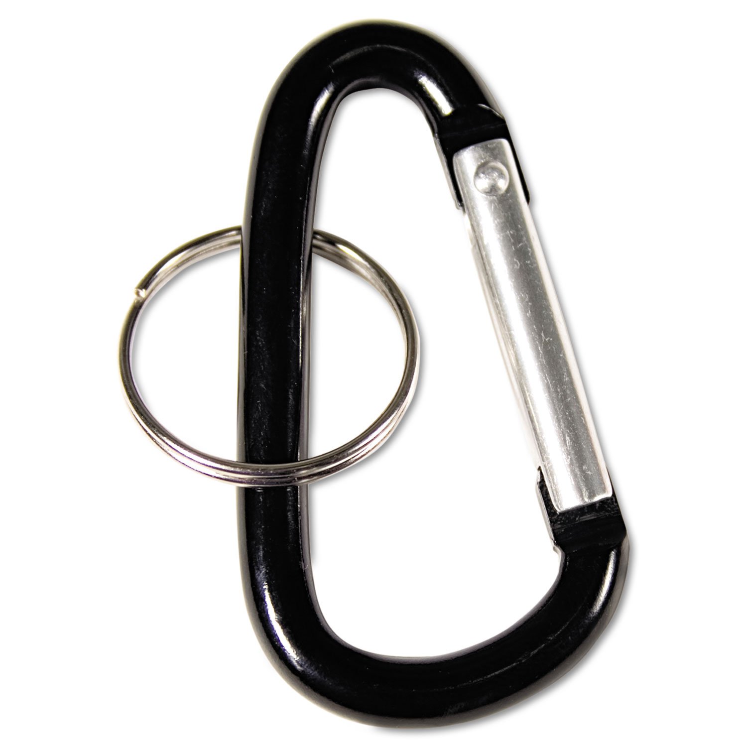 Advantus Split Key Ring Carabiner - Durable for Keys & Outdoor Gear