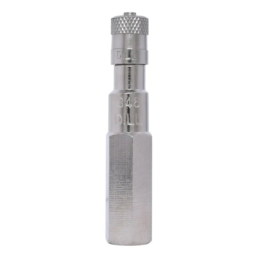 Dill High Pressure Metal Truck Valve Extension - 3000 PSI Heavy Duty Air Chuck with 1 Collar | Perfect for Semi Trucks, Trailers & Commercial Vehicles