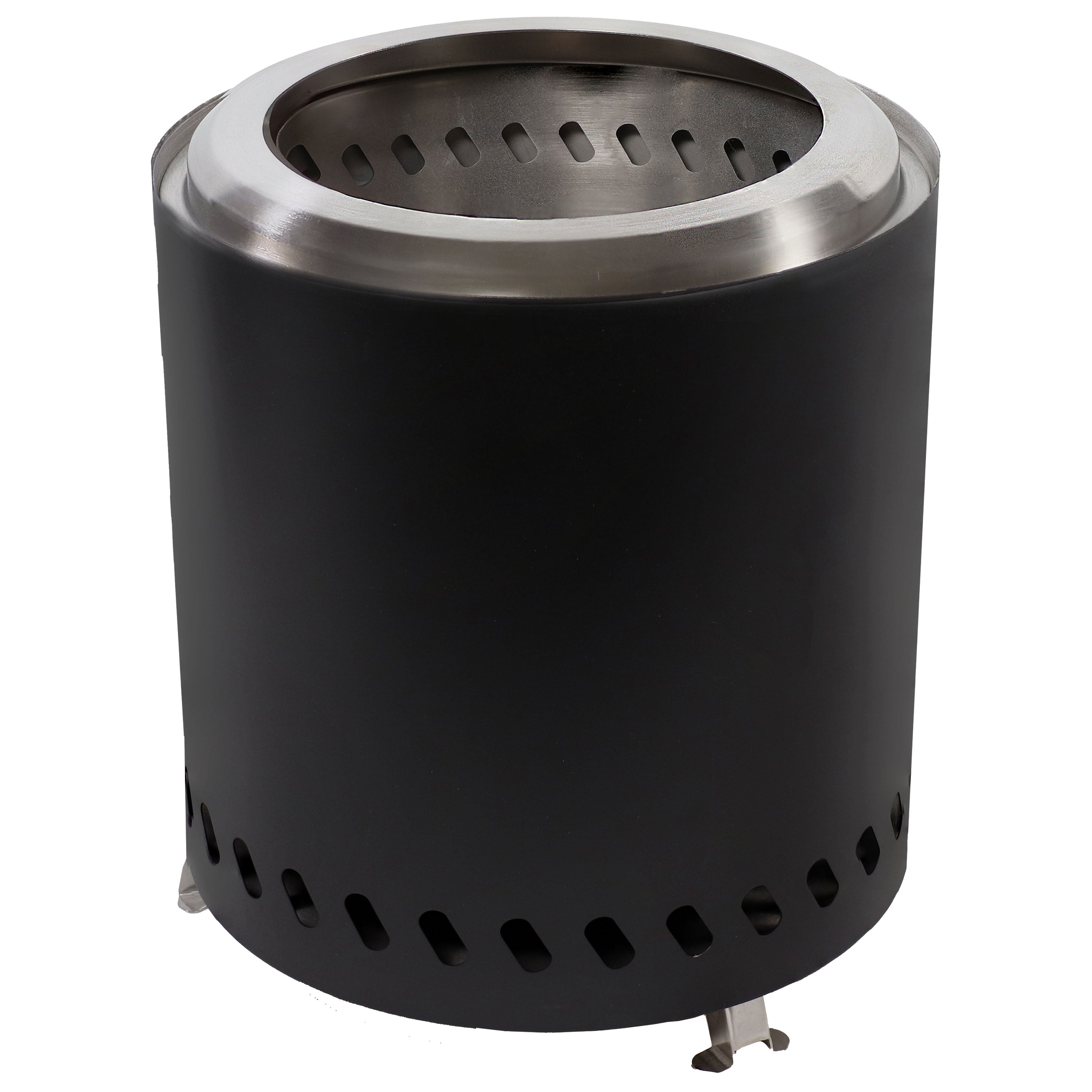 Sunnydaze Portable Tabletop Smokeless Fire Pit with Carry Bag & Poker - Perfect for Camping, Backyard, Patio & Outdoor Gatherings
