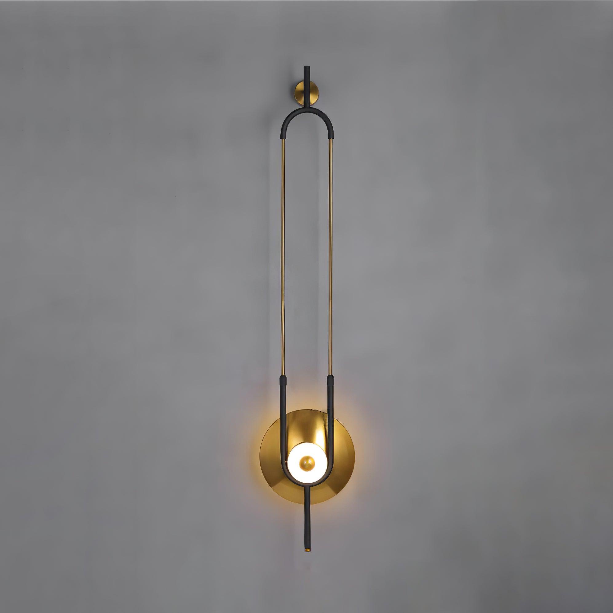 Ellipse Ring Marble Wall Light - Modern Marble LED Sconce for Bedroom, Living Room, and Hallway Lighting | Dimmable Ambient Wall Lamp for Home Decor