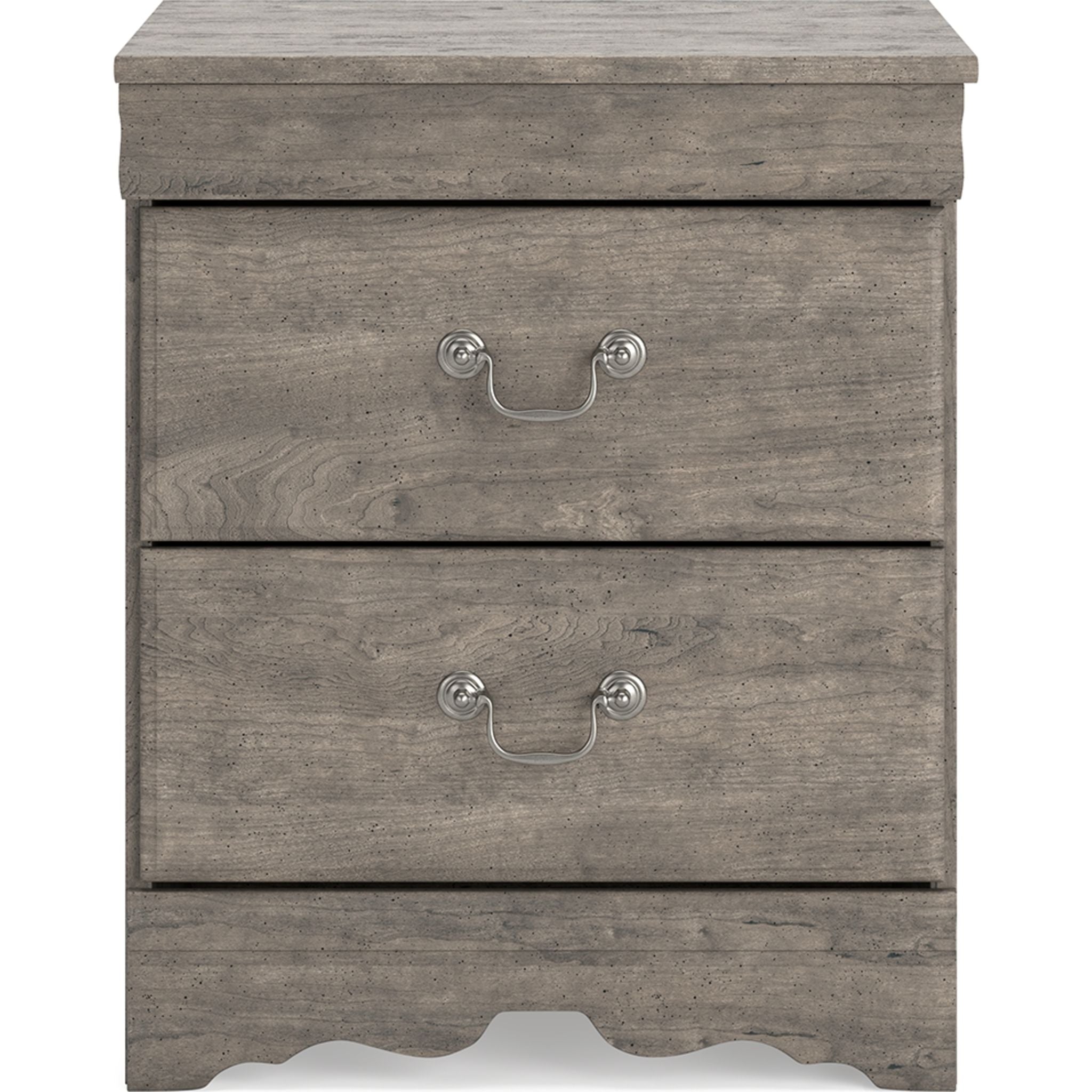 Bayzor Nightstand with Drawer - Modern Gray Bedside Table for Bedroom, Living Room, or Office - Compact Storage Furniture with Sleek Design