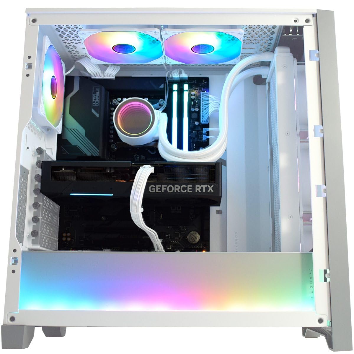 Ginger6 Gaming PC Desktop 14ZH50R-8PX - Intel Core i5-14600KF, AMD Radeon RX 9070 XT 16GB, 4TB NVMe SSD, 64GB DDR5, Z790, Wi-Fi 6E, Liquid Cooling, Windows 11 - Perfect for 4K Gaming, Streaming & Content Creation