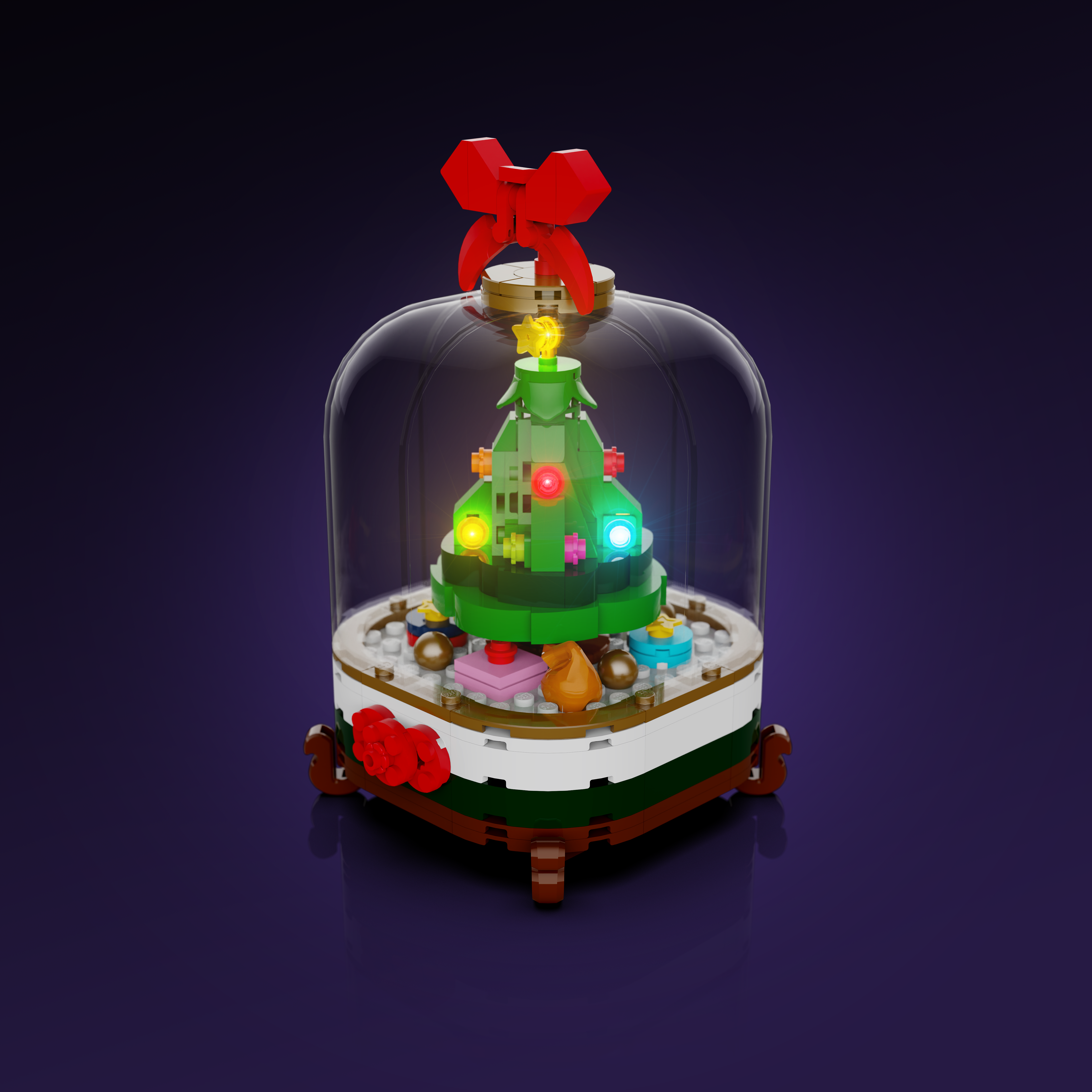 LMB Creations Snow Globe #10002 - Handcrafted Winter Wonderland Collectible for Home Decor & Gifts | Perfect for Christmas, Holidays, and Special Occasions