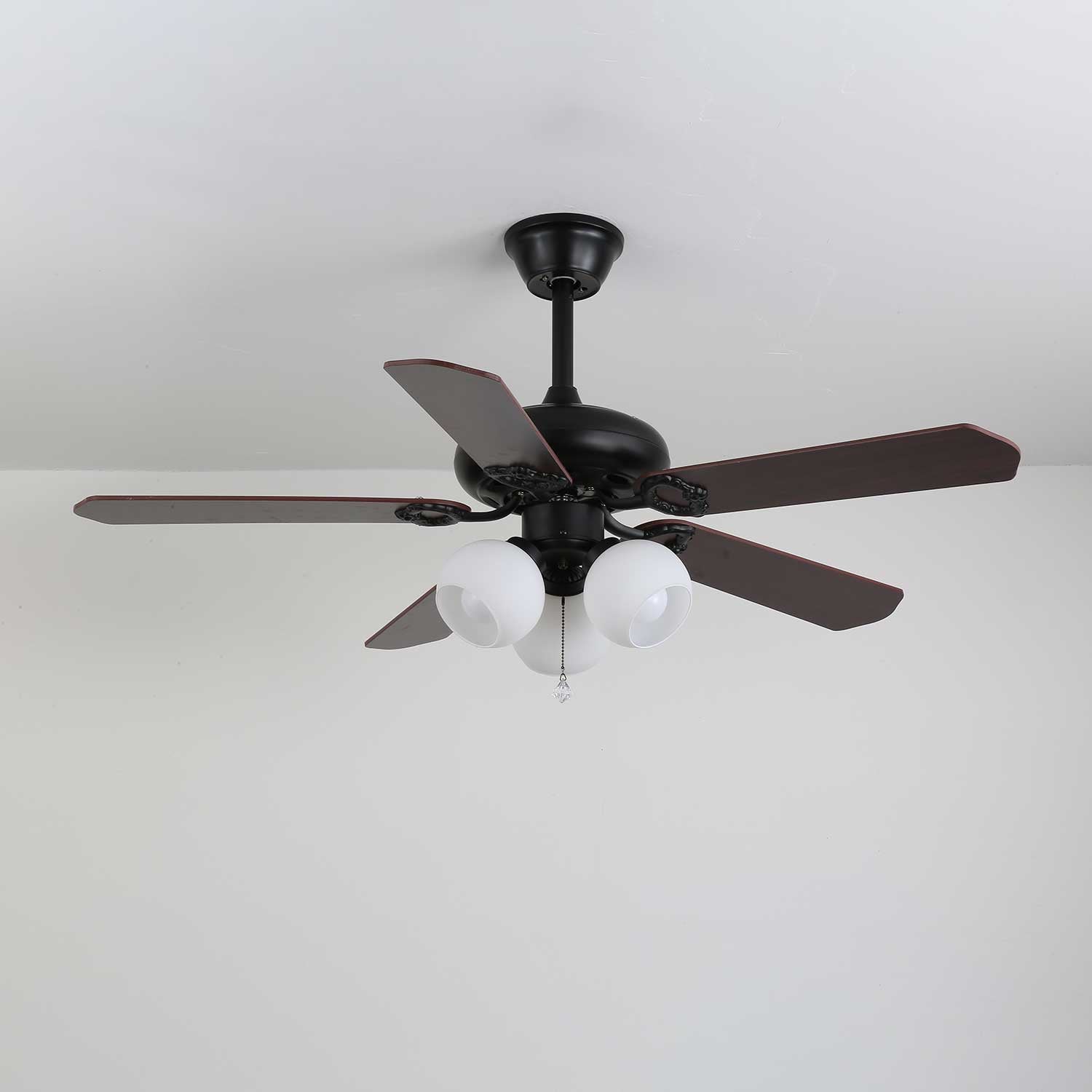 Calantha Bloom Ceiling Fan with Light Kit - 52 Inch Modern Flush Mount Fan with Remote Control, 3 Speeds & Reversible Motor for Bedroom, Living Room & Office