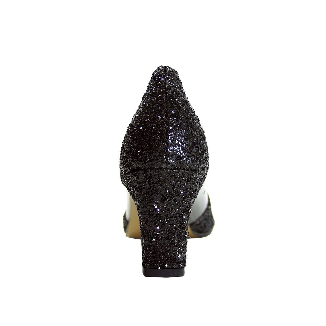 Floral Asha Women's Wide Width Evening Dress Shoes - Comfortable Heels for Weddings, Parties & Special Occasions