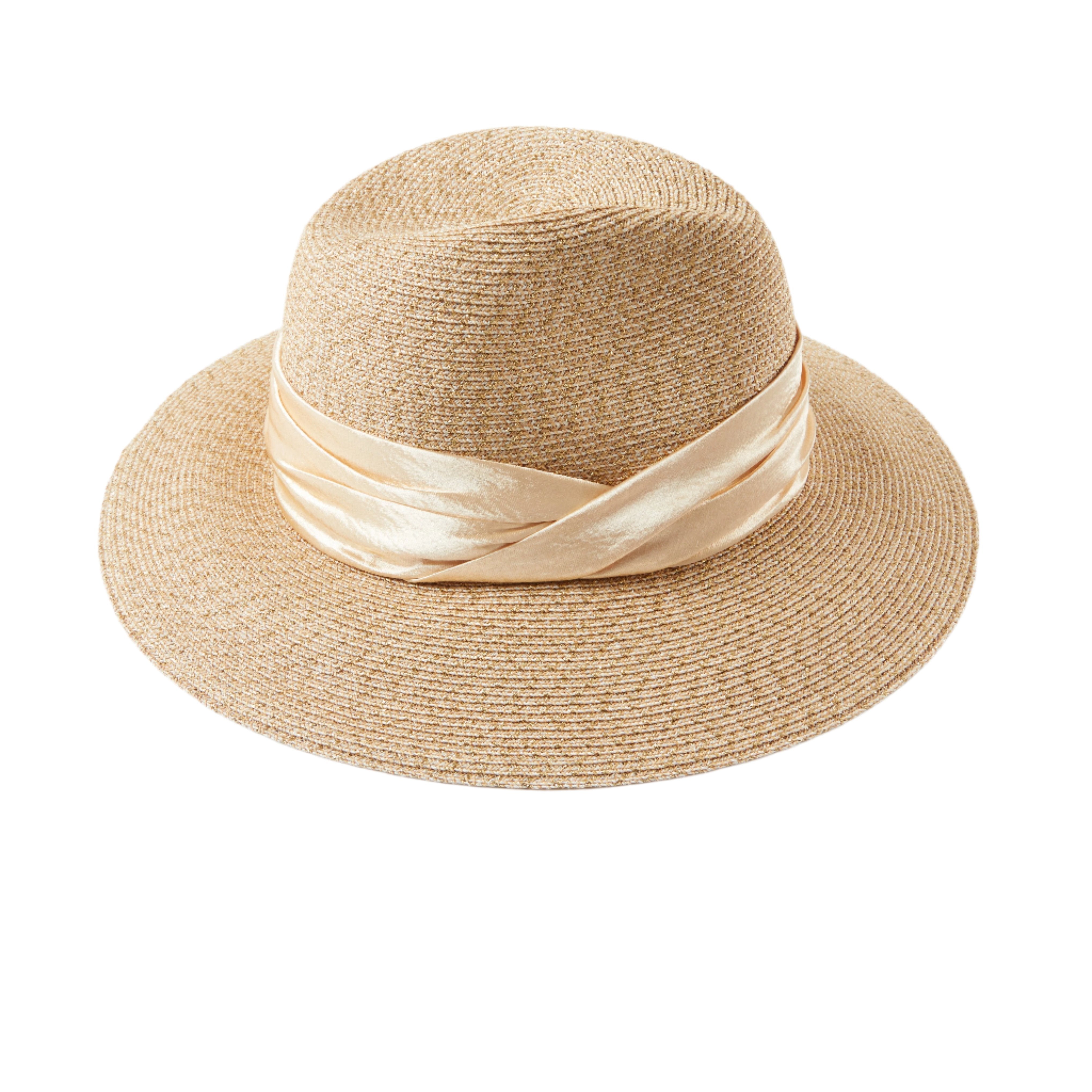 Courtney Toyo Packable Fedora Hat - Lightweight Travel Sun Hat for Women, Foldable Summer Beach Hat with UPF 50+ Sun Protection - Perfect for Vacations, Outdoor Adventures & Fashion Accessories