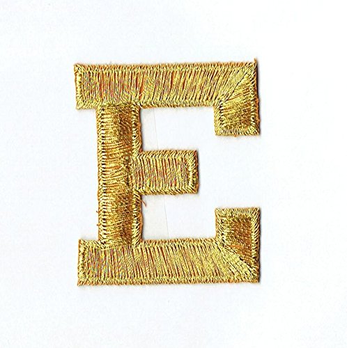 Gold Letter E