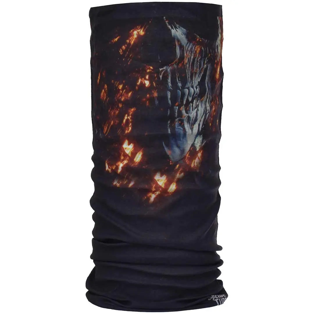 Active Tube Fire Skull Multifunction Tube - Durable Outdoor Gear for Camping, Hiking & Survival Adventures
