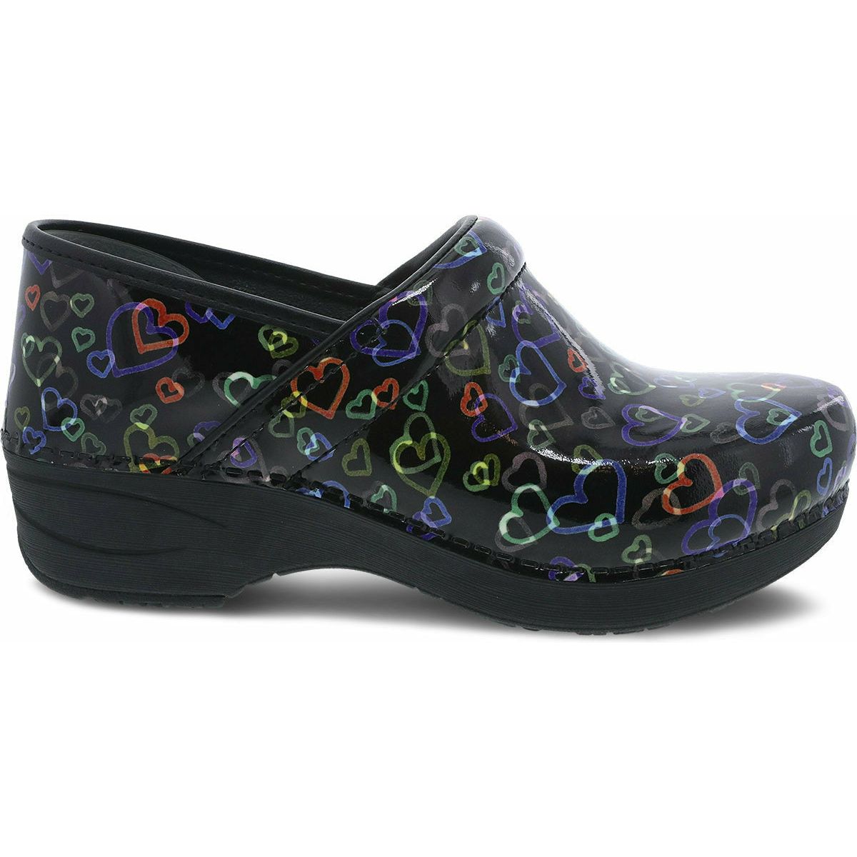 DANSKO XP 2.0 Patent Leather Professional Clogs - Non-Slip Work Shoes for Nurses & Chefs (Final Sale) | Comfortable Slip-Resistant Footwear for Healthcare, Restaurant & Kitchen Workers