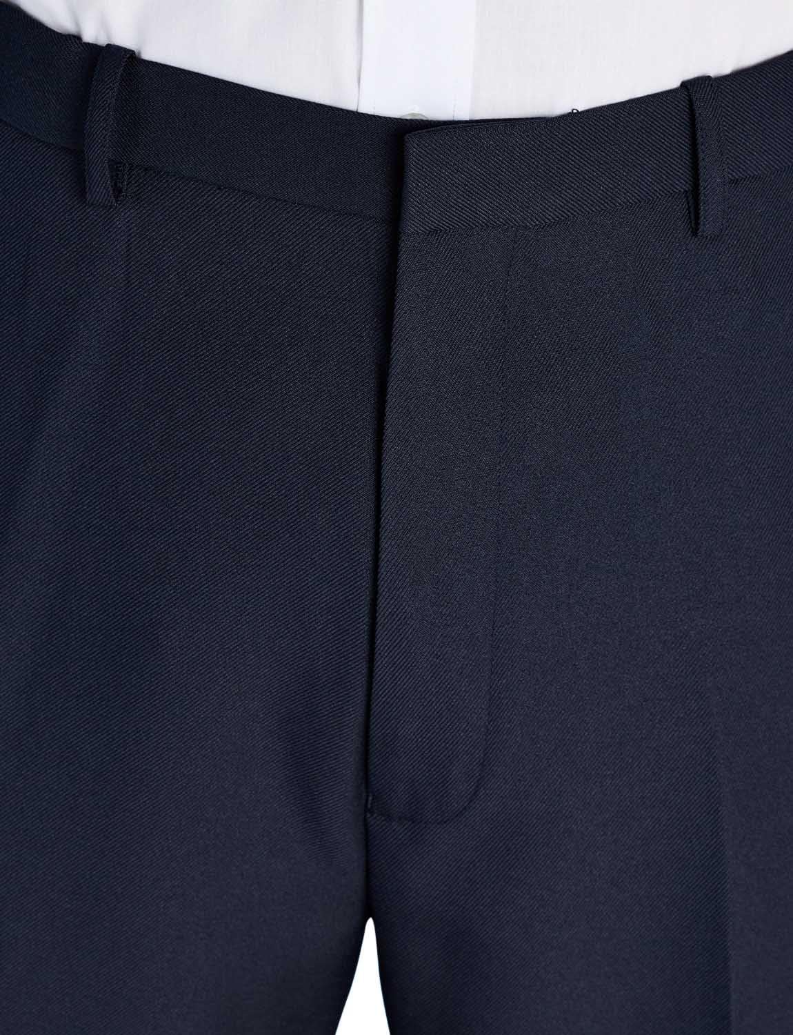Men's Stretch Waist Formal Work Pants - Comfortable Dress Slacks with Hidden Elastic Waistband for Office & Business Meetings | Perfect for Professionals & Business Travel