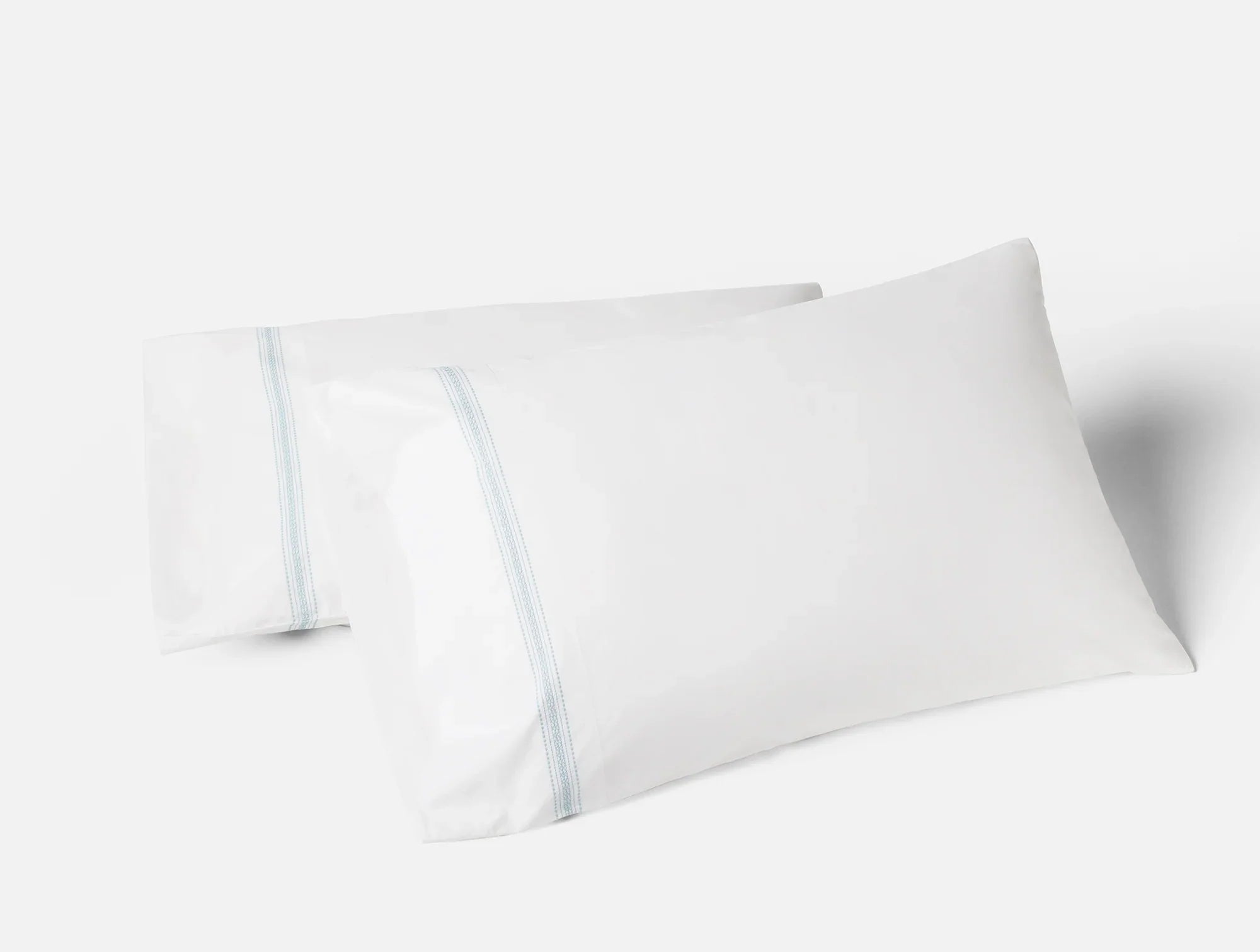 Organic Cotton Embroidered Landscape Sheet Set - Queen Size, Soft & Breathable Bedding for Home, Hotel, or Vacation Rental
