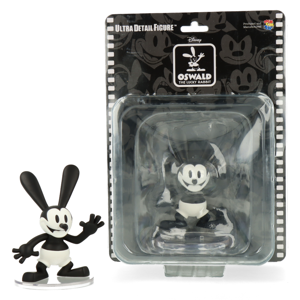 Disney Oswald the Lucky Rabbit UDF Figurine - Collectible Disney Character Statue for Home Decor, Office Display, and Gift Giving