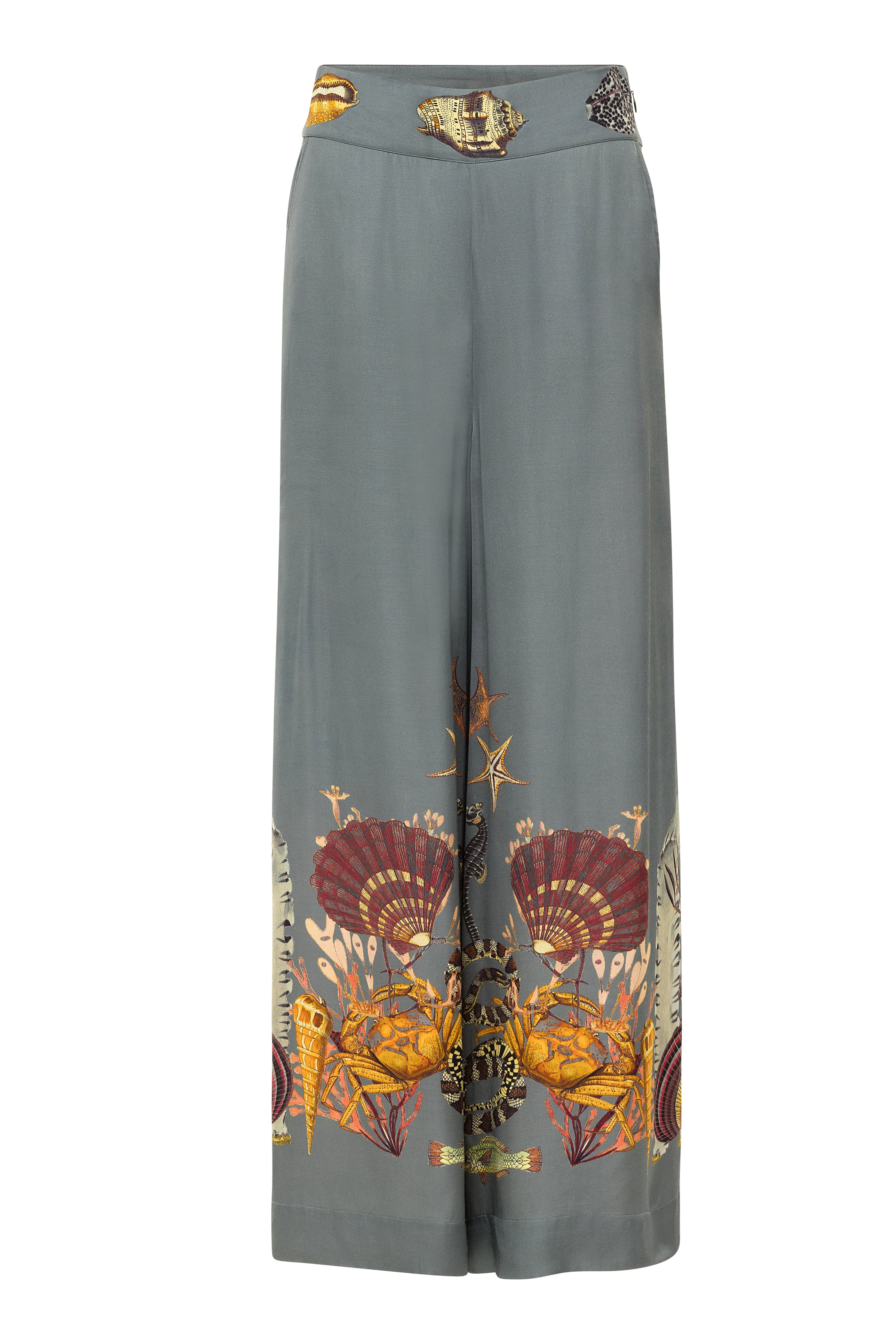 Stylish Palazzo Pants for Women - High Waisted Flowy Wide Leg Trousers Size 27 - Perfect for Casual Wear, Office & Summer Outfits