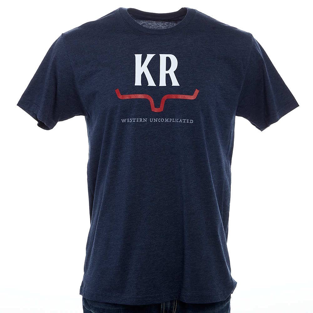 Kimes Ranch Men's Kimes Rise Midnight Navy T-Shirt - Comfortable Cotton Tee for Casual Wear, Outdoor Activities & Everyday Style