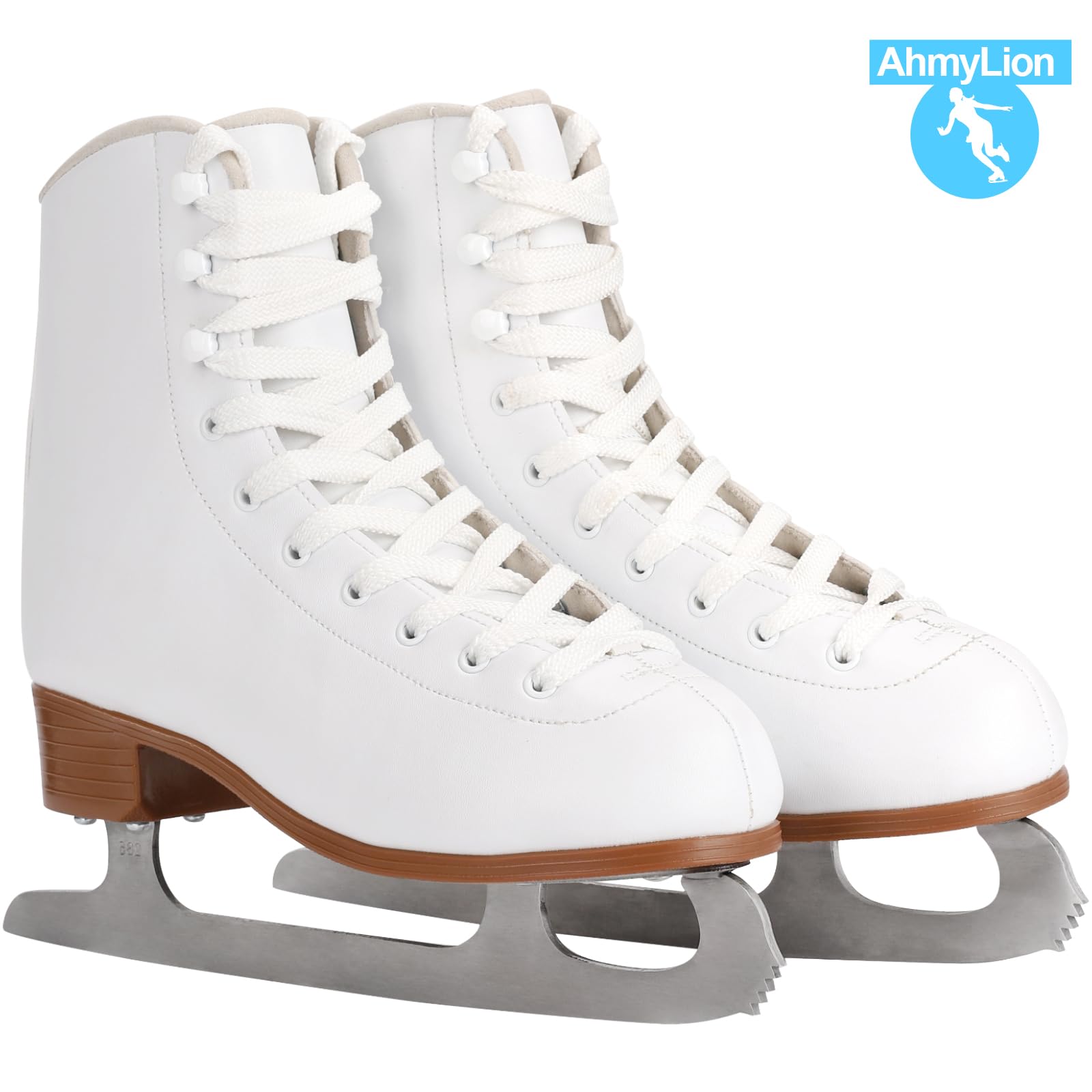 Figure Ice Skates for Beginners - Comfortable & Durable Skates for Men, Women, Boys & Girls | Perfect for Recreational Skating, Ice Rink Practice & Winter Sports