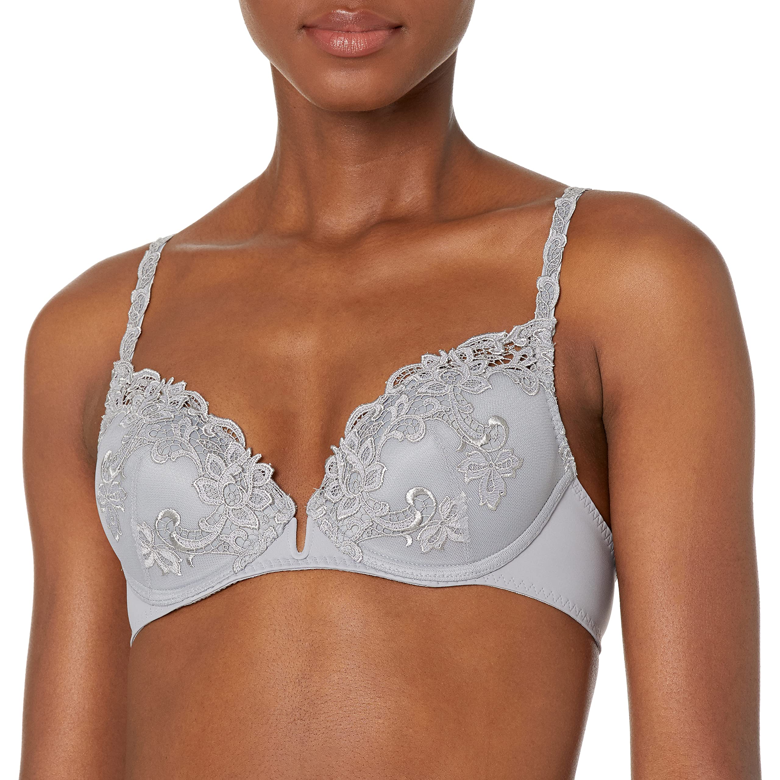 Simone Perele Women's Saga Push-Up Bra - Comfortable Lace Underwire for Lift & Support | Perfect for Everyday Wear & Special Occasions