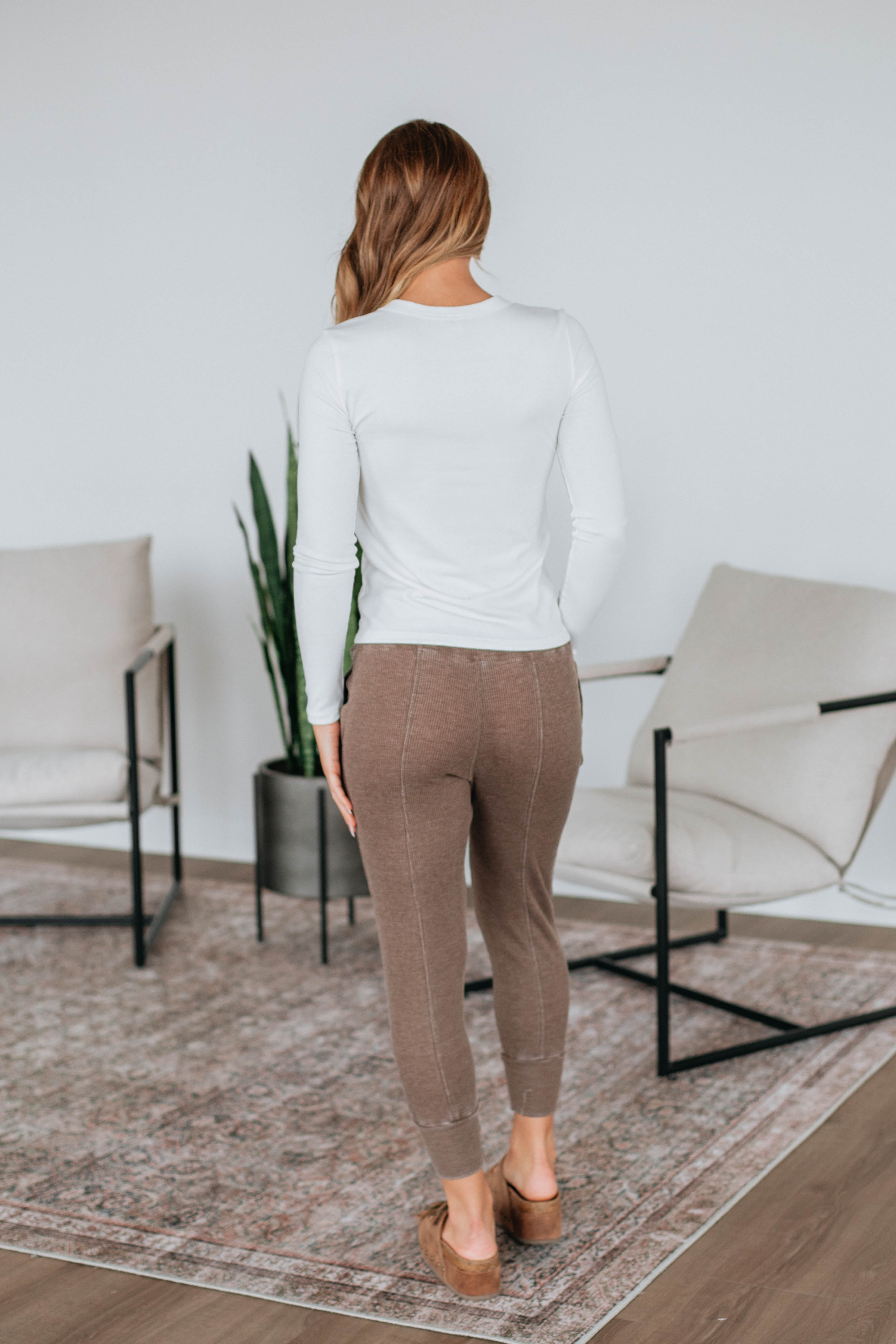 Go The Distance Joggers - Premium Mocha Color Running Pants for Men & Women | Perfect for Gym, Yoga, and Casual Wear