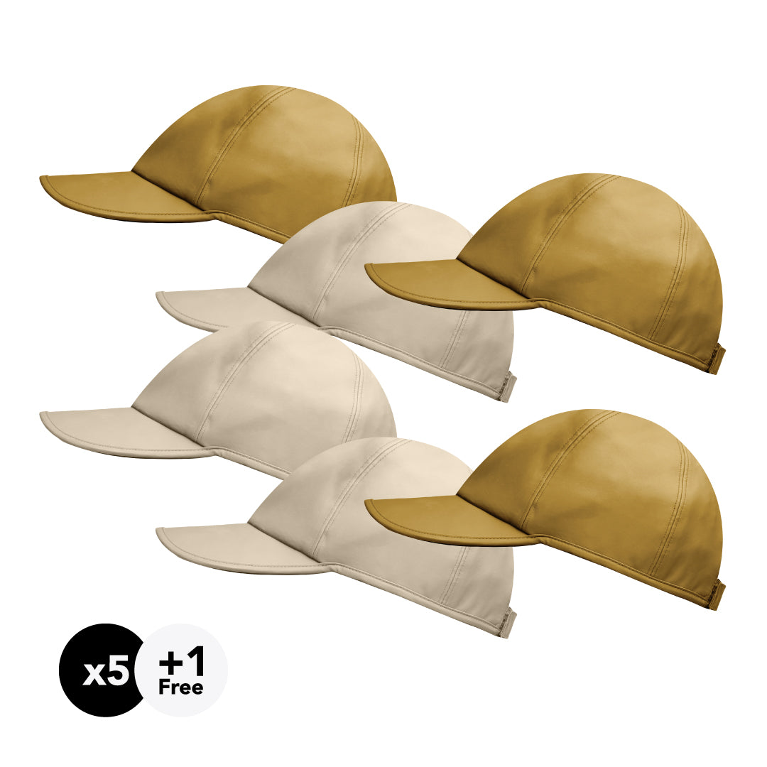 Waterproof Satin-Lined Baseball Cap for Women & Men - UV Protection Sun Hat for Outdoor Activities (Hiking, Running, Beach) - Buy 5 Get 1 Free Hairbrella Gift Bundle