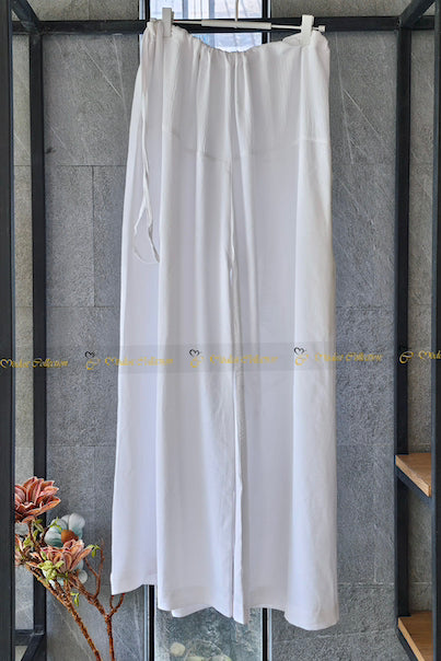 Elegant White Formal Pants for Men & Women | Office Wear, Business Attire, Wedding & Special Occasions