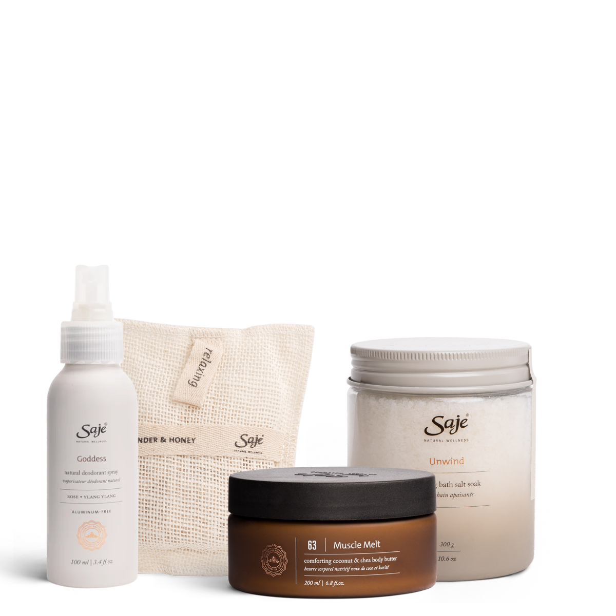 Body Bliss Best of Body Care Bundle - Organic Skincare Set for Hydration & Glow | Perfect for Daily Routine & Spa Days
