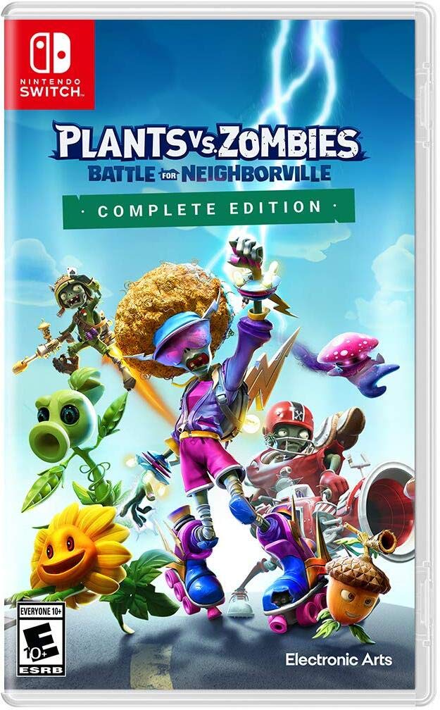 Plants Vs Zombies Battle for Neighborville Complete Edition for Nintendo Switch - Fun Family Game for Kids & Adults - Perfect for Home Entertainment & Travel Gaming