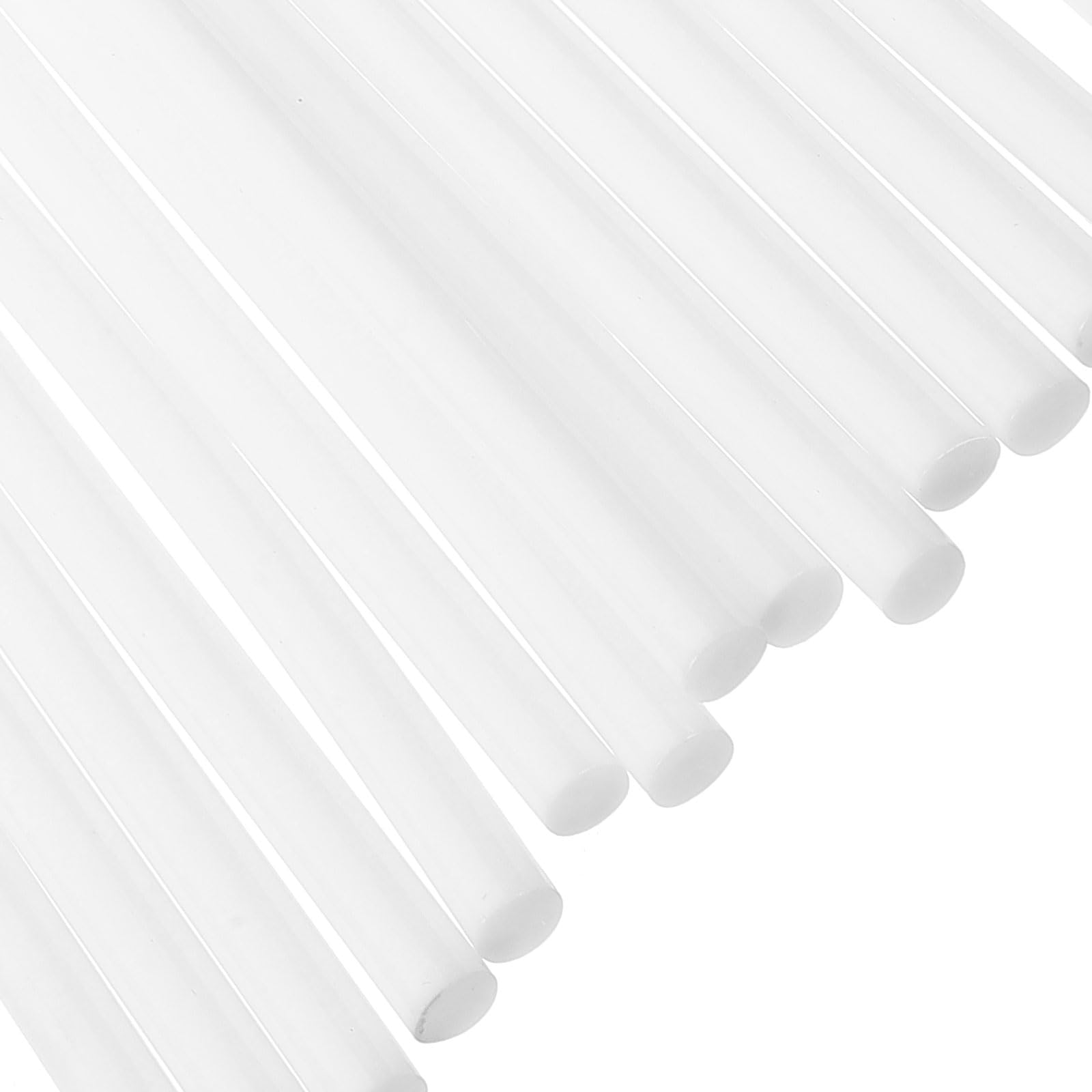 16Pcs 7mm White Hot Melt Glue Sticks - All Purpose Craft Glue Sticks for DIY Projects, Home Repairs & School Supplies | Compatible with Most Hot Glue Guns