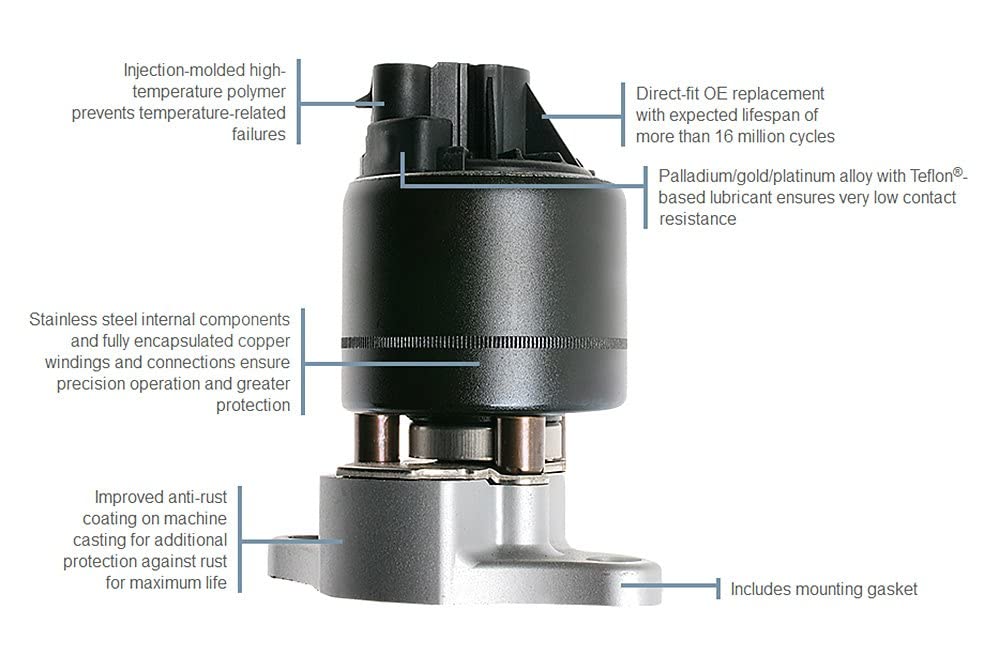 Standard EGR Valve EGV1217 - Compatible with Ford & GM Vehicles