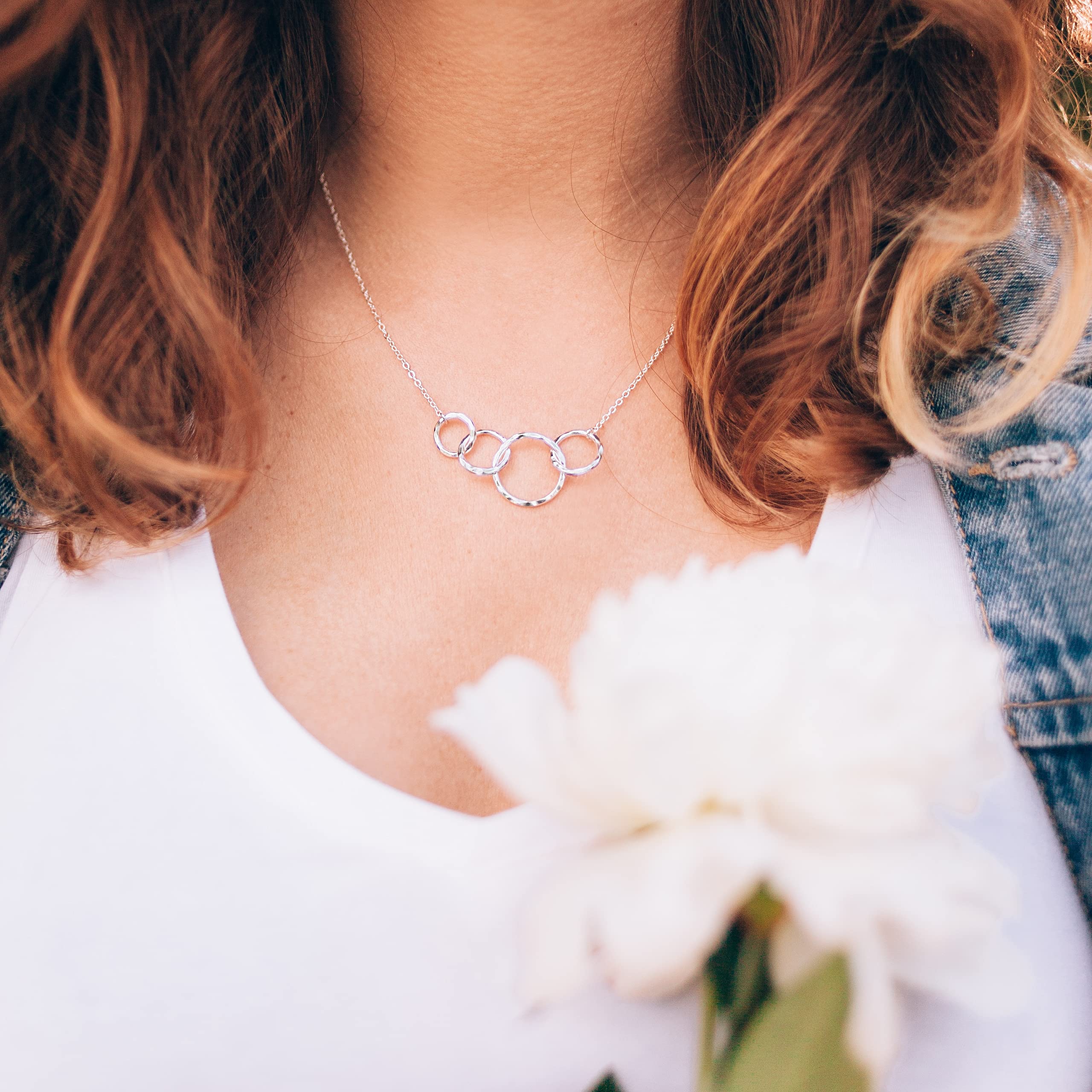 14K Gold Plated Sterling Silver Birthday Necklace for Women - Elegant Jewelry Gift for Mom, Wife, Daughter, Sister & Granddaughter | Perfect for Birthdays, Anniversaries & Special Occasions
