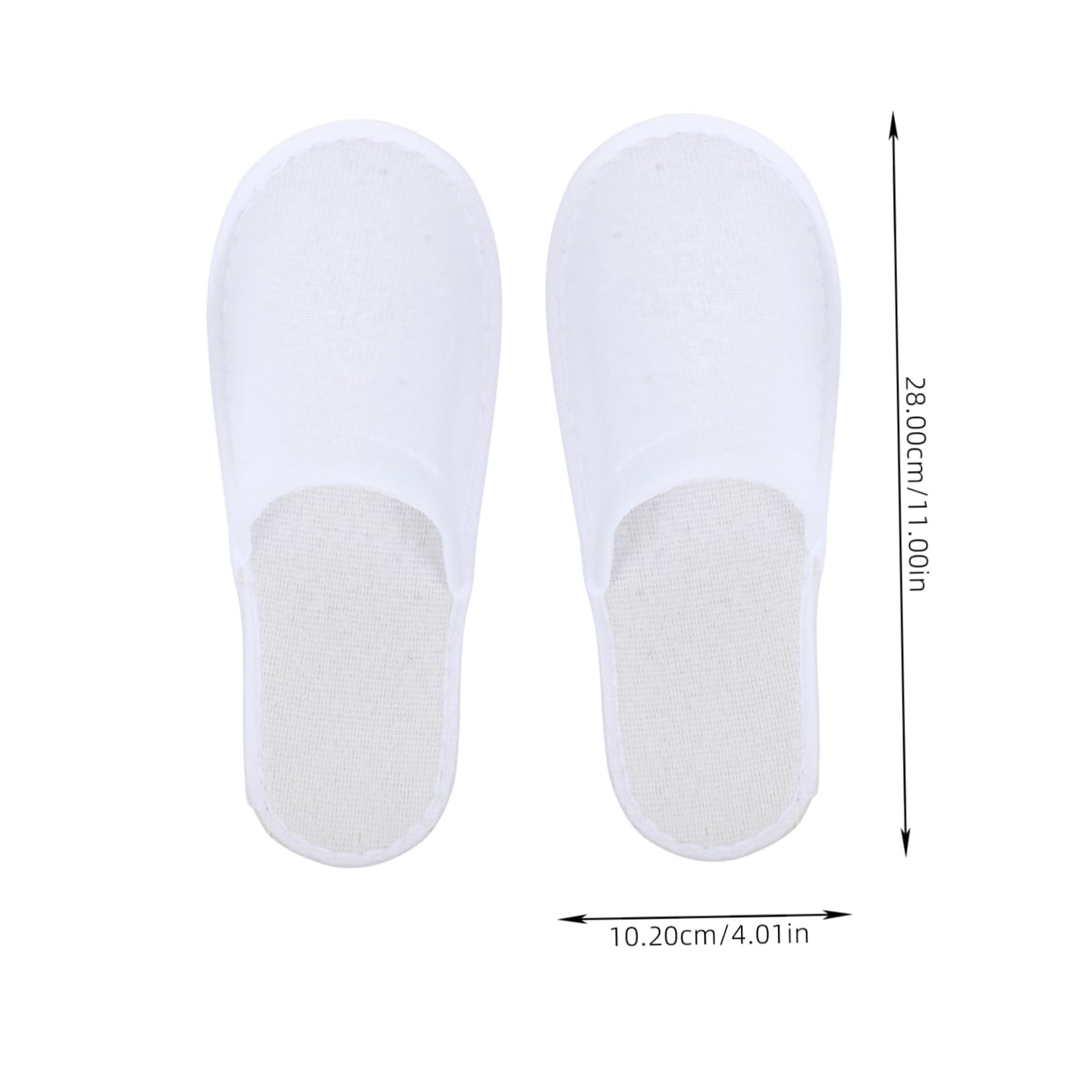 24 Pairs Disposable Non-Slip Salon Slippers - Soft Coral Fleece Spa Slippers for Hairdressing, Pedicure, Home & Beauty Use - Comfortable & Hygienic Footwear for Guests & Clients