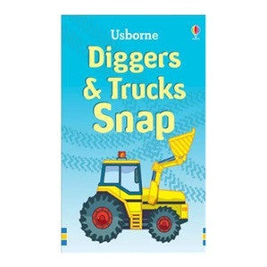 Digger & Truck SNAP Kids Card Game - Fun Educational Matching Game for Toddlers & Preschoolers - Perfect for Family Game Night & Classroom Learning Activities