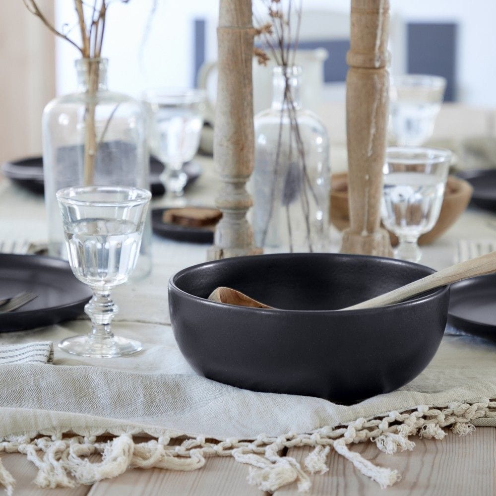 Casafina Pacifica Serving Bowl - Durable Ceramic Dish for Salads, Pasta & Snacks - Multiple Colors - Perfect for Dining, Entertaining & Family Gatherings