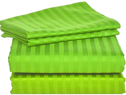 Parrot Green Stripe