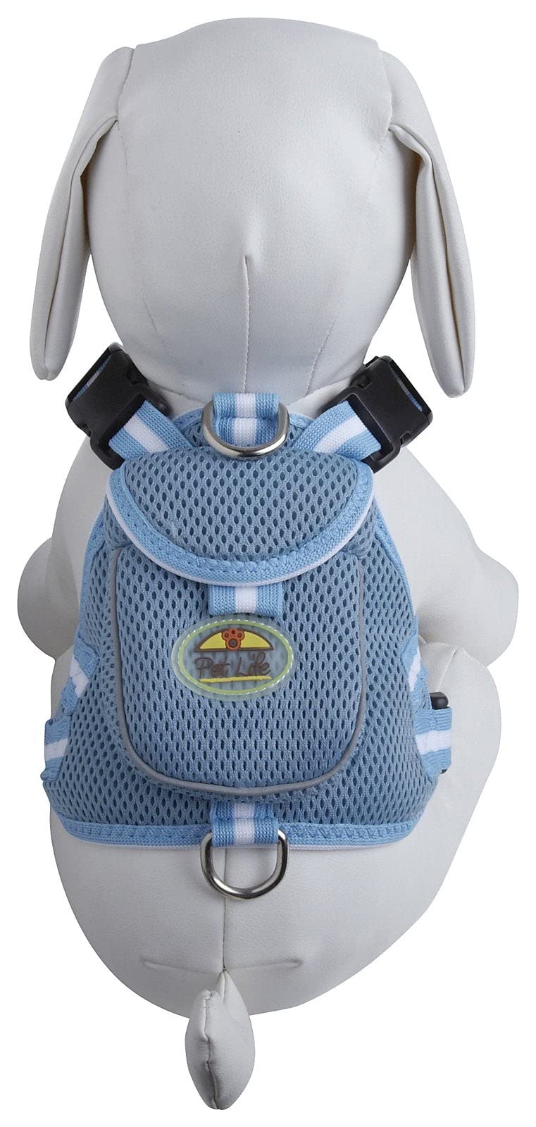 Pet Life ® Breathable Mesh Pet Harness with Storage Pouch - Lightweight Dog Vest for Small & Medium Dogs - Perfect for Walking, Hiking & Outdoor Adventures