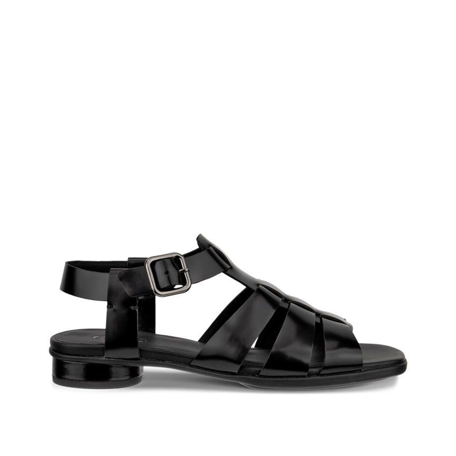 ECCO Women's Sculpted Alba 25 Roman Black Leather Sandals - Comfortable & Stylish for Summer Outings & Casual Wear