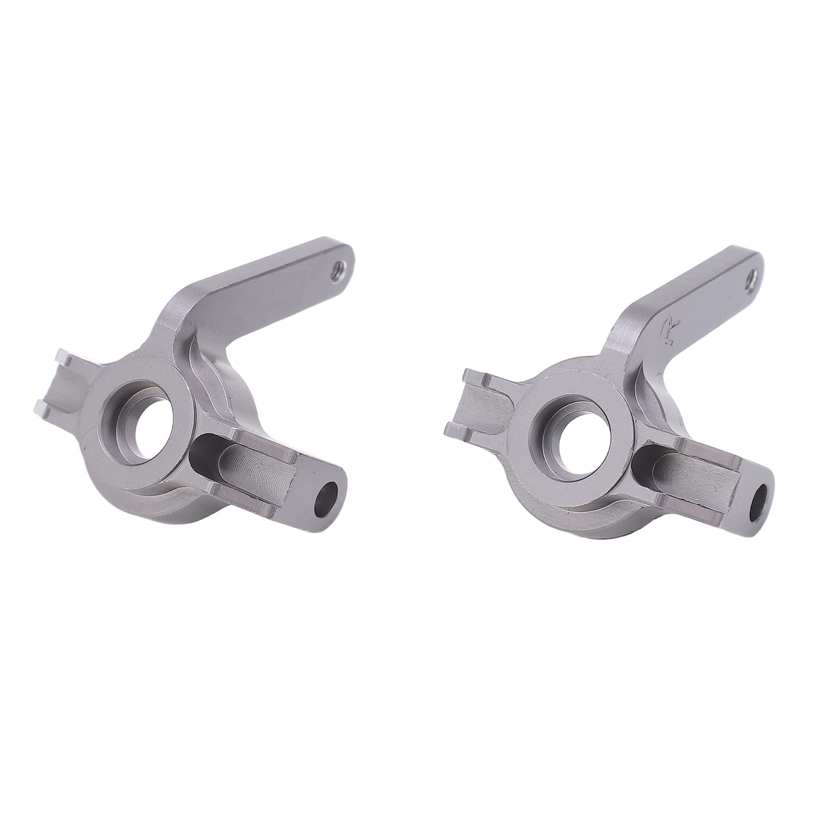 Uxsiya RC Aluminum Steering Cup - Easy Replaceable 1/16 Scale RC Car Steering Blocks (Aluminum Alloy) | Perfect for Off-Road Racing & RC Car Upgrades