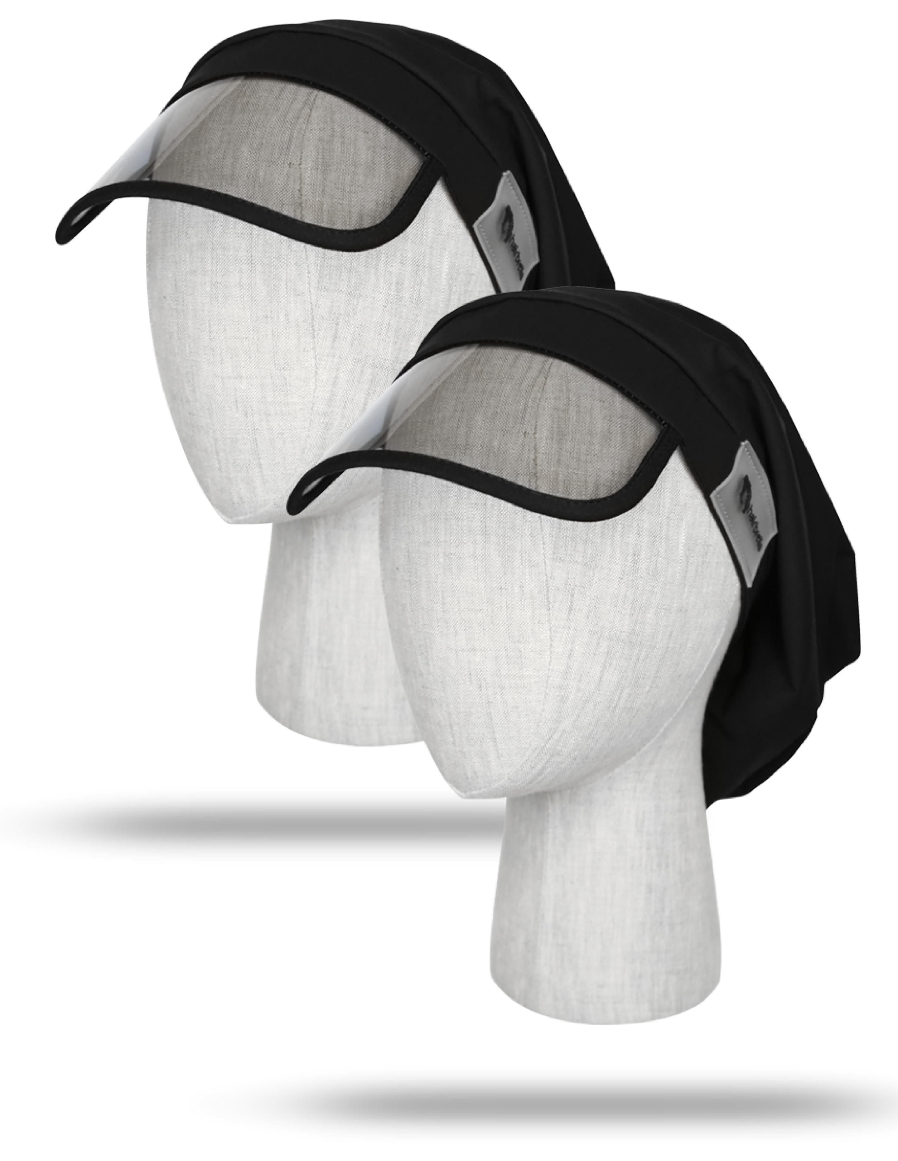 Hairbrella Classic Satin Lined Rain Hat Bundle (2 Pack) - Waterproof & Stylish Hair Protection for Women - Perfect for Rainy Days, Commuting & Outdoor Activities